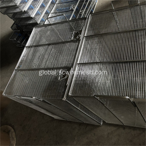 Basket Series Stainless Steel Wire Big Cupboard Baskets Factory